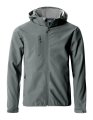 Heren Softshell Jas Hoodie Clique Basic Pistol